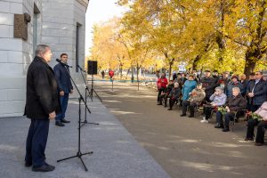КОНАР открыл мемориальную доску Егору Агаркову